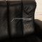 Stressless Soul Leather Three-Seater Sofa in Black 5