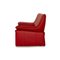 Flair Leather Two-Seater Sofa in Red from Laauser 9