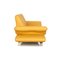 Leather Three-Seater Sofa in Yellow from Koinor Rossini 10