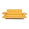 Leather Three-Seater Sofa in Yellow from Koinor Rossini 1