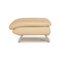 Stool in Beige Leather from Koinor Rossini 8