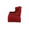 Satyr Fabric Three-Seater Sofa in Red from Mondo 9