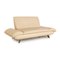 Leather Two-Seater Sofa in Cream from Koinor Rossini 3