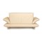 Leather Two-Seater Sofa in Cream from Koinor Rossini, Image 7