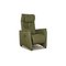 Leather Armchair in Green from Hukla 1