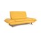 Leather Sofa Set in Yellow from Koinor Rossini, Set of 2 4
