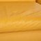 Leather Sofa Set in Yellow from Koinor Rossini, Set of 2 5