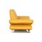 Leather Sofa Set in Yellow from Koinor Rossini, Set of 2 12