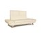 Leather Sofa Set in Cream from Koinor, Set of 2 3