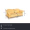 Zwei-Sitzer Sofa Set aus Leder von Machalke, 2er Set 2