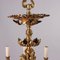 Antique Rococo Style Chandelier in Gilded Bronze, Image 5