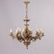 Antique Rococo Style Chandelier in Gilded Bronze 1