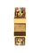 Loquet Enamel Bangle Watch in Gold from Hermes 1