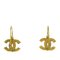 CC Resin Hook Earrings Costume Earrings from Chanel, Set of 2 2