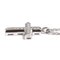 White Gold Latin Cross Necklace with Diamond from Bvlgari 2