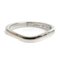 Platinum Ballerina Curve Wedding Ring from Cartier 3