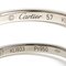 Platinum Ballerina Curve Ring from Cartier 5