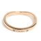 Pink Gold Ballerina Curve Wedding Ring with Diamond from Cartier, Image 4