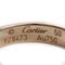 Rotgoldener Love Ring von Cartier 5