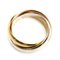 Gelbgoldener Trinity Ring von Cartier 1