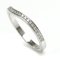 Platinum Ballerina Curve Half Eternity Diamond Ring from Cartier 2