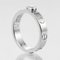Love Solitaire Ring in White Gold with Diamond from Cartier 3
