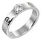 Love Solitaire Ring in White Gold with Diamond from Cartier 1
