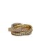 Full Trinity Ring with Yellow, White and Pink Gold from Cartier 3