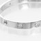 White Gold Love Bracelet with Diamonds from Cartier 7