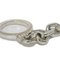 Bracelet Chain Triomphe with Golden Handcuff in Rhodium and Silver from Celine 8