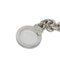 Bracelet Chain Triomphe with Golden Handcuff in Rhodium and Silver from Celine 5