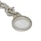 Bracelet Chain Triomphe with Golden Handcuff in Rhodium and Silver from Celine 6