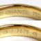 Yellow Gold Matelasse Diamond Ring from Chanel 5