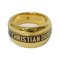 Enamel and Gold Ring in Code Black by Christian Dior, Image 1