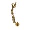 Jadior Stone Gold Earrings from Christian Dior, Set of 2 3