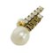 Orecchini a bottone con perle in resina di Christian Dior, set di 2, Immagine 5