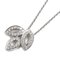 Platinum Lily Cluster Diamond Necklace from Harry Winston 1