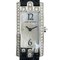 Avenue C 2P reloj de cuarzo con diamantes con esfera blanca de cuero dorado de Harry Winston, Imagen 2