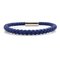 Leather Blue Unisex Bracelet from Hermes 2