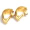 Cloisonne Metal & Enamel Gold, Red & Black Earrings from Hermes, Set of 2 4