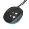 Lacquer Wood Blue & Black White Necklace from Hermes 2