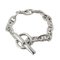 Chaine Dancre 14 Links 925 Silver Bracelet from Hermes 1