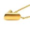 Essential V Metal Gold Necklace by Louis Vuitton 3