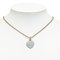 Notes Heart Ball Chain Necklace in Silver from Tiffany & Co. 7