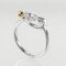 Anello Love Knot in argento e oro giallo 18 carati di Tiffany & Co., Immagine 3
