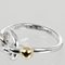 Anello Love Knot in argento 925 e oro giallo 18k di Tiffany & Co., Immagine 4