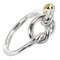 Love Knot Ring in 925 Silver & 18k Yellow Gold from Tiffany & Co. 1