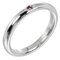 Stacking Ring in 925 Silver & Pink Sapphire from Tiffany & Co. 1