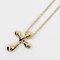 Kleine Kreuz Halskette aus 750er Gelbgold von Tiffany & Co. 3