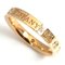 Pink Gold Flat Band Ring with Diamond from Tiffany & Co. 1
